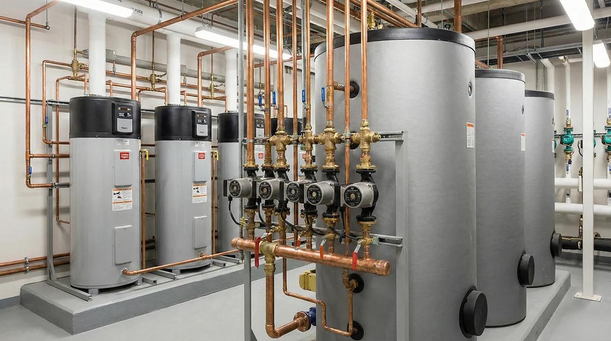 Water Heater Piping & Distribution