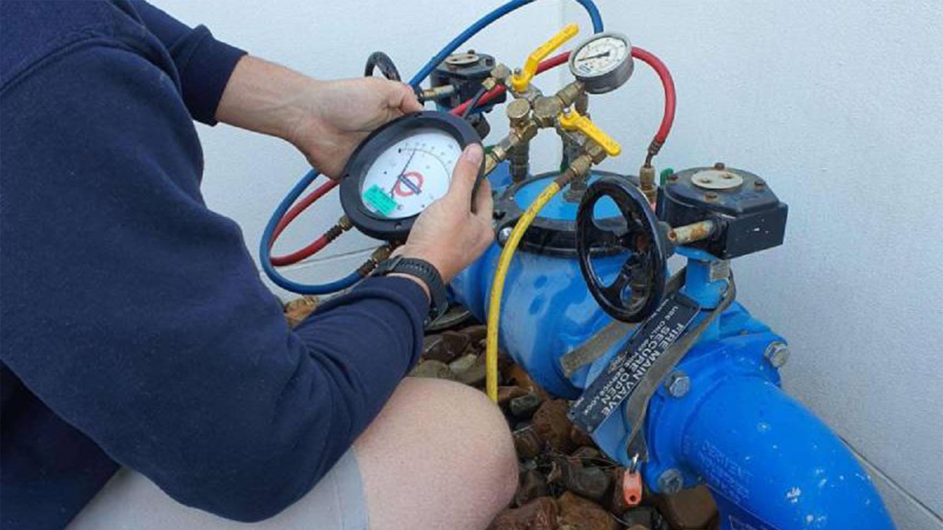 Commercial Backflow Testing