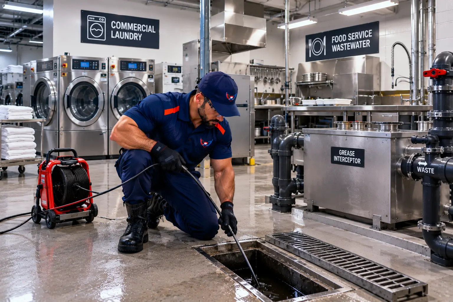 Commercial Laundry & Food Service Wastewater
