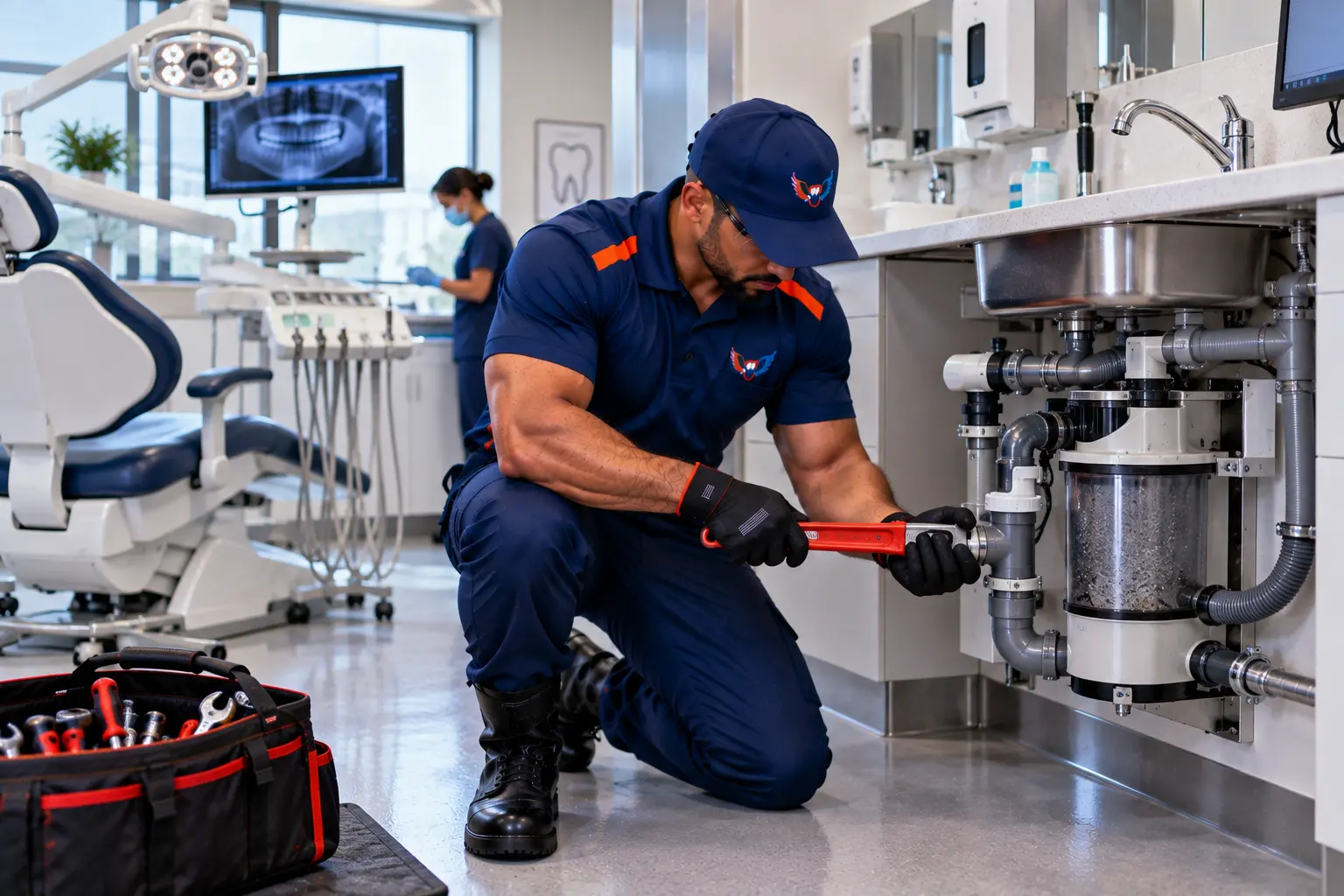 Infection Control & Hands-Free Scrub Sinks