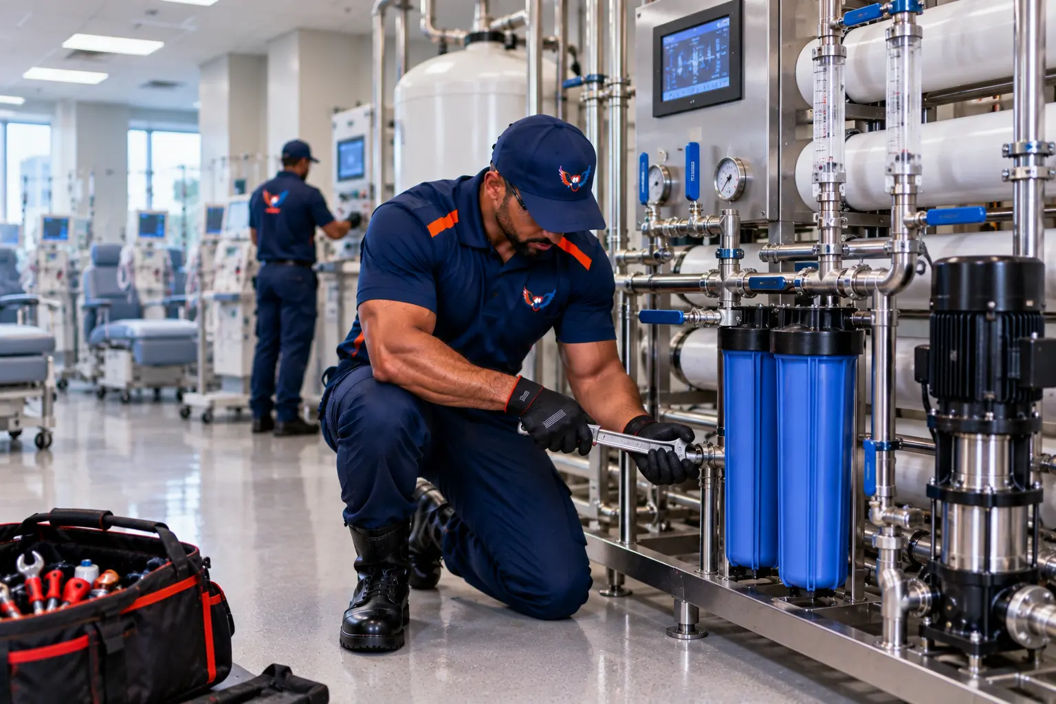 High-Purity RO & Dialysis Piping Loops