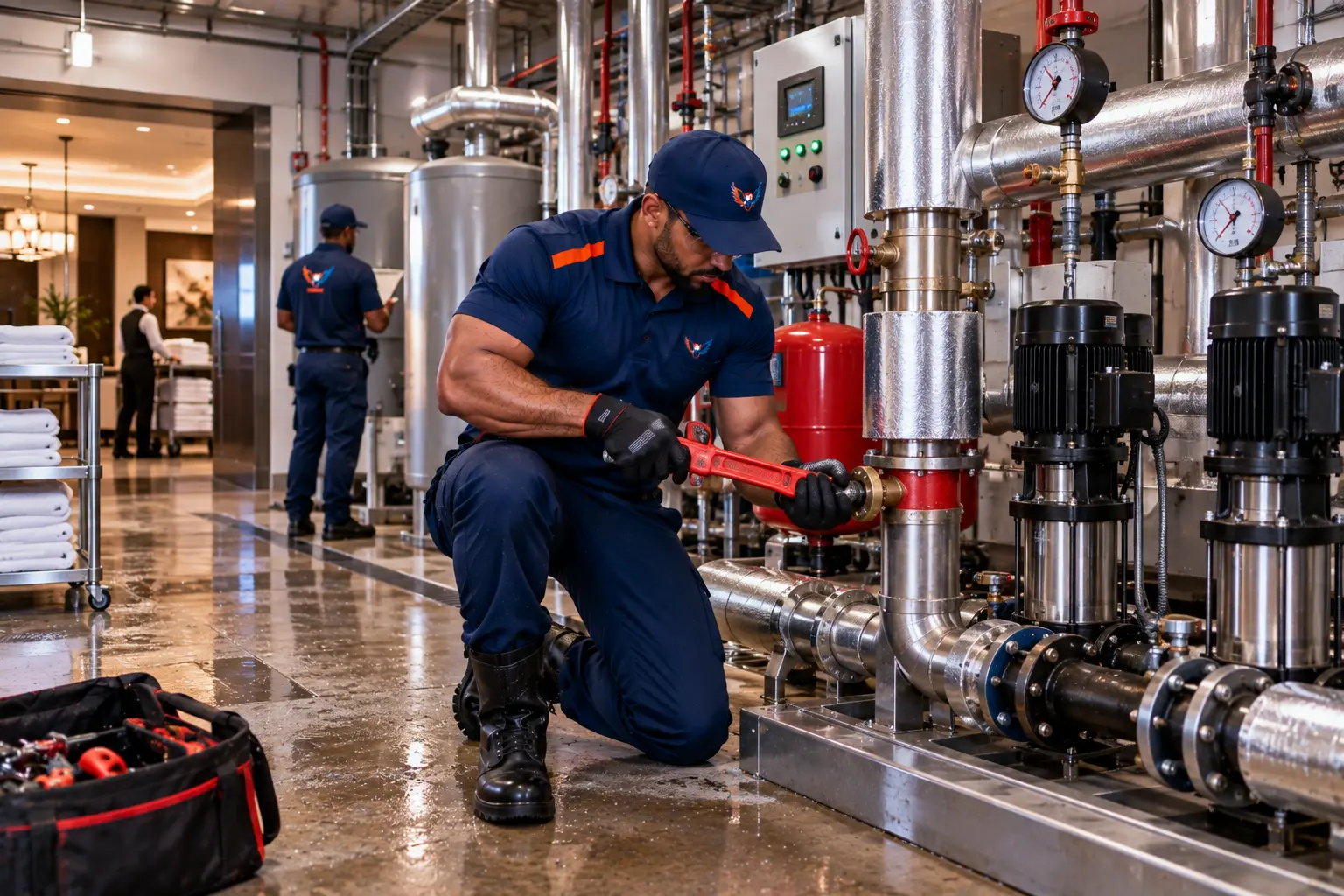High-Temperature Hot Water & Booster Arrays
