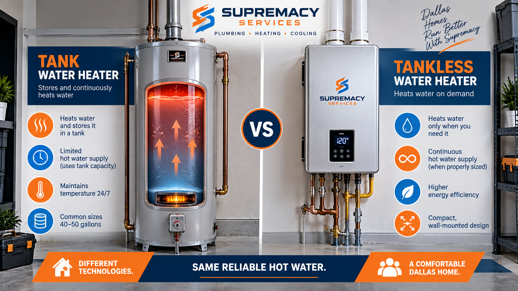 Replacing a Traditional Water Heater With Tankless