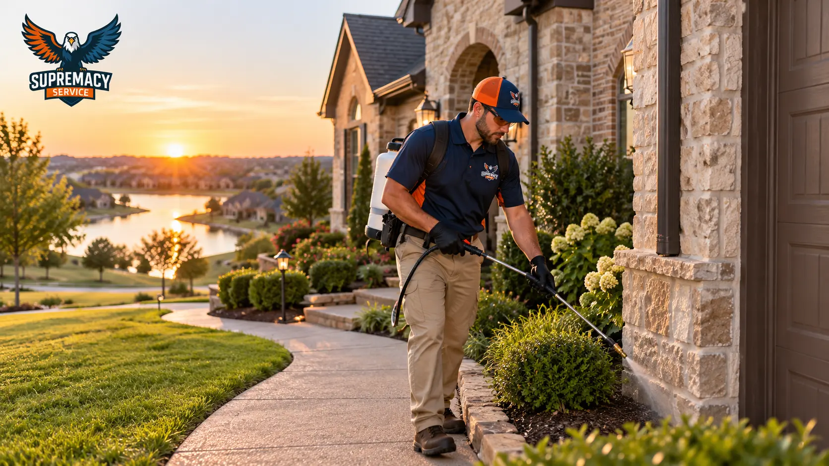 Professional pest control in McKinney, TX for homes and businesses. Spider, cockroach, rodent, termite, mosquito, bed bug, wildlife and perimeter pest services from Supremacy Service.