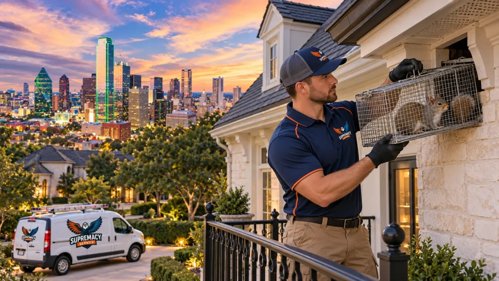 Professional pest control in Fort Worth, TX for homes and businesses. Spider, cockroach, rodent, termite, mosquito, bed bug, wildlife and commercial pest services from Supremacy Service.