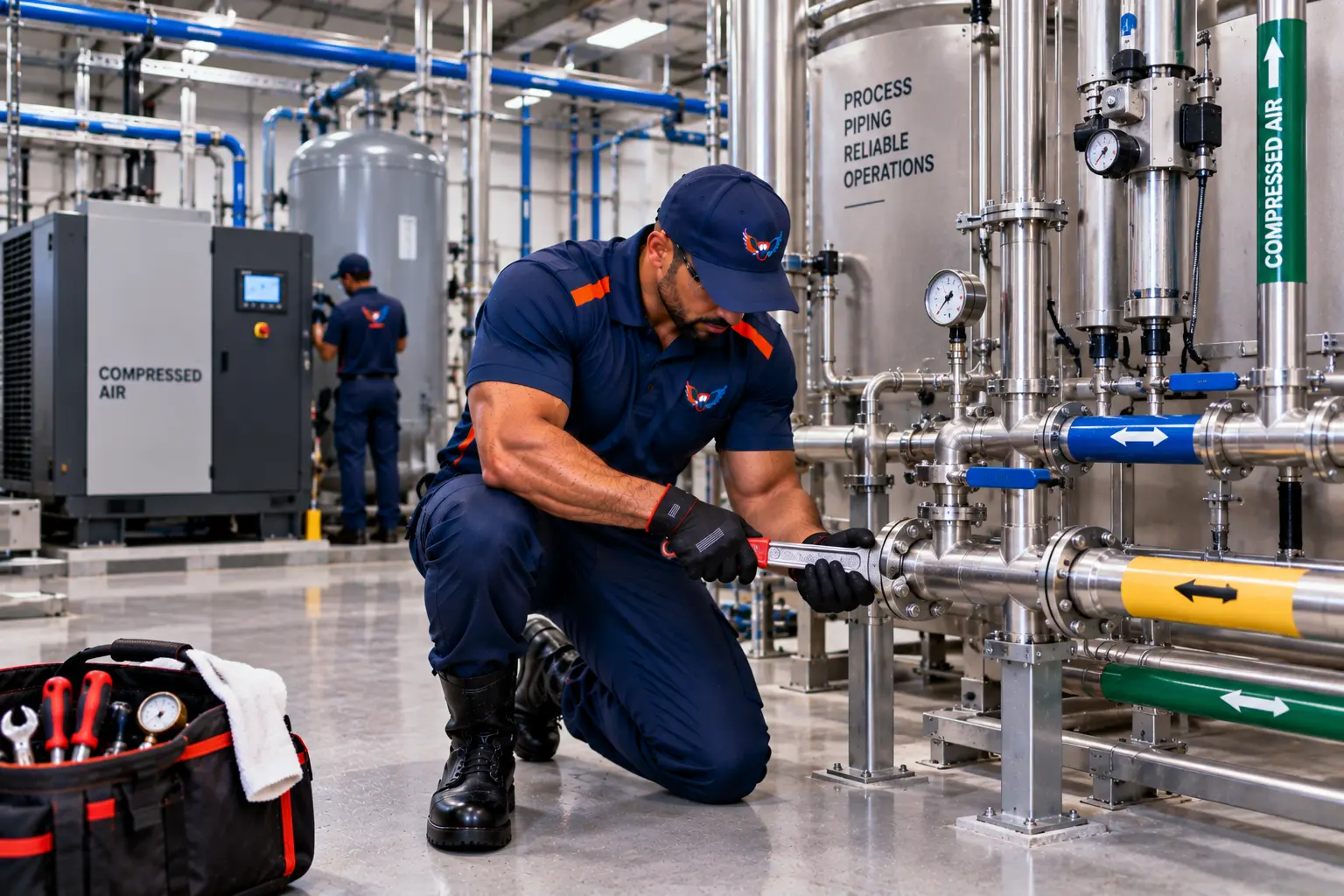 Process Piping & Compressed Air Distribution