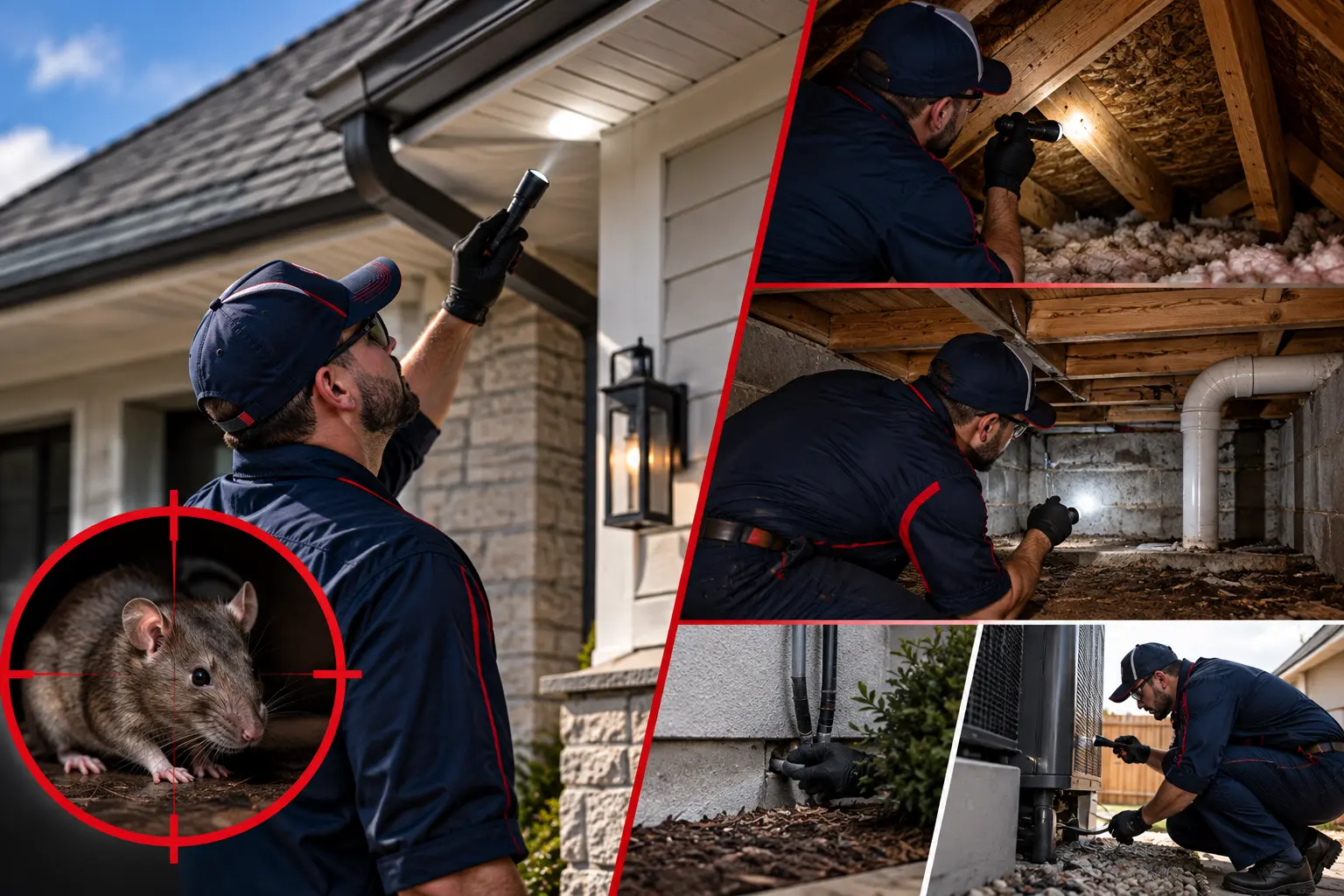 Rat Control & Exclusion in Dallas-Fort Worth