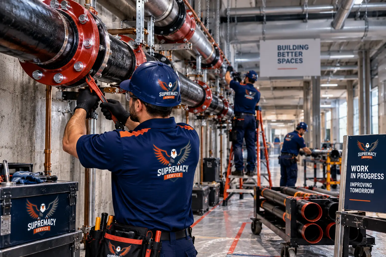 Scheduled Break-Period Main Line Repiping