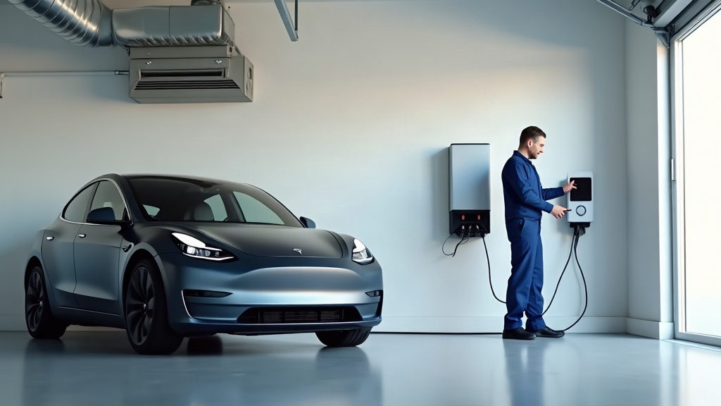 can an electric car charger be installed in a garage