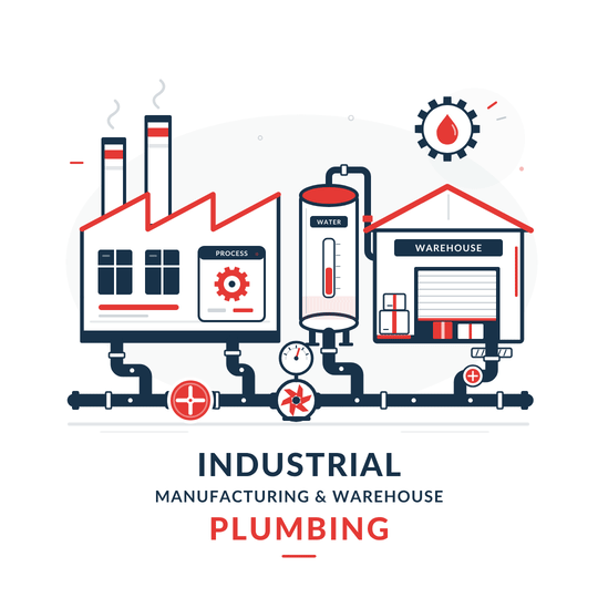 High-Volume Natural Gas Lines & Industrial Waste Piping