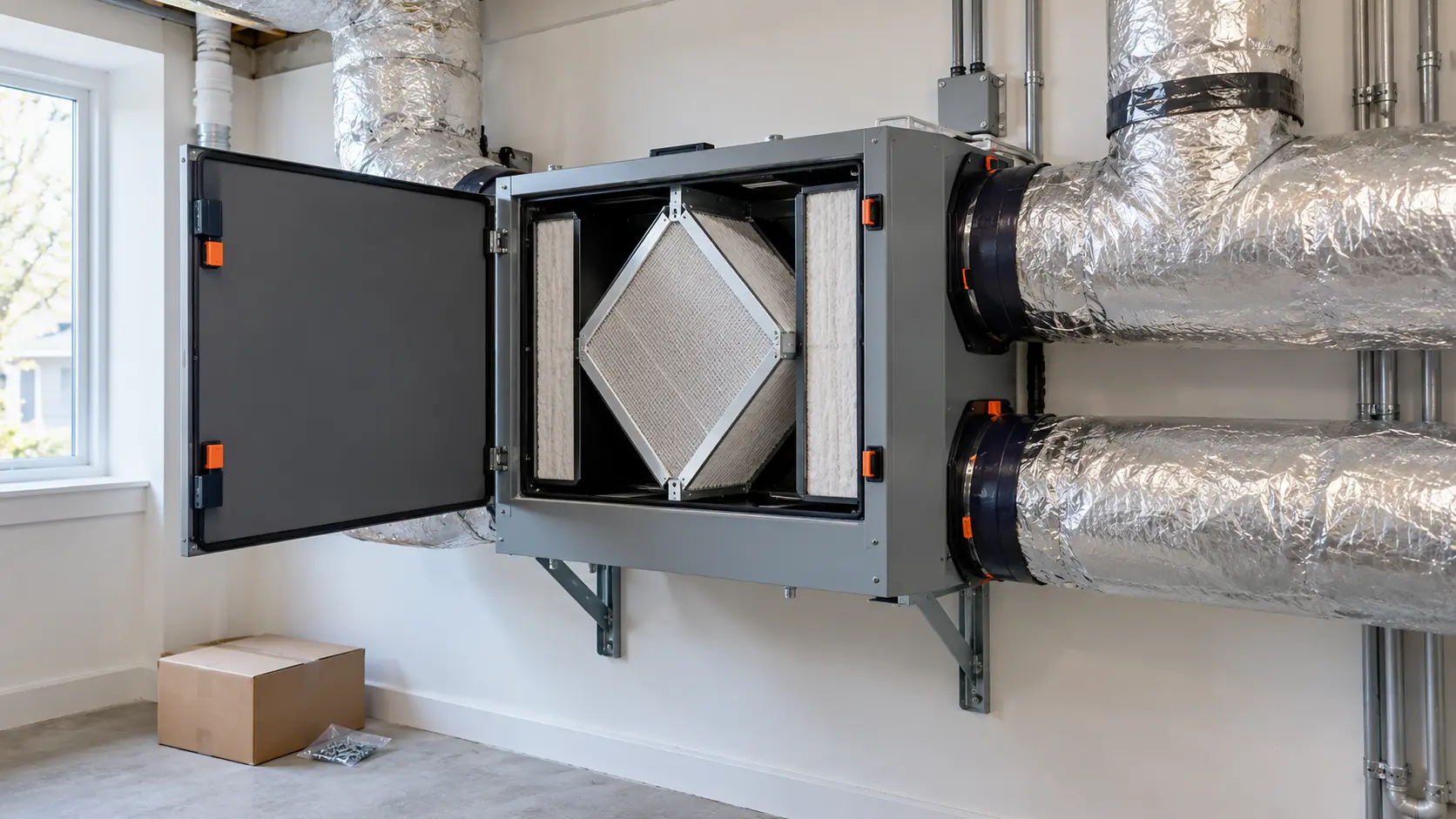 5. Energy Recovery Ventilator (ERV) Installation
