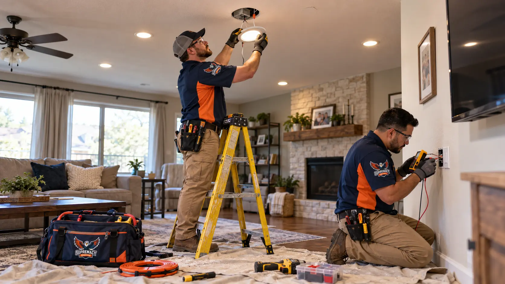 Installing or Replacing Light Fixtures