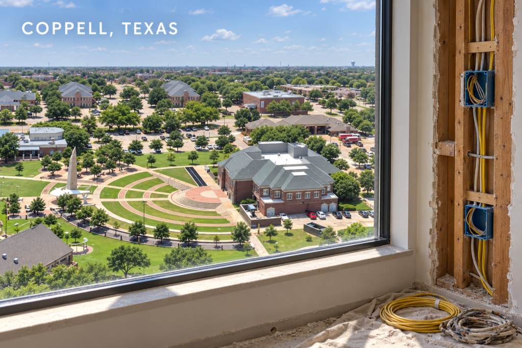 Fast 24/7 emergency electrical repairs, 200A/400A panel upgrades, Level 2 EV charger installations, and whole-home surge protection. Background-checked, licensed electricians delivering transparent flat-rate pricing to Coppell homeowners.