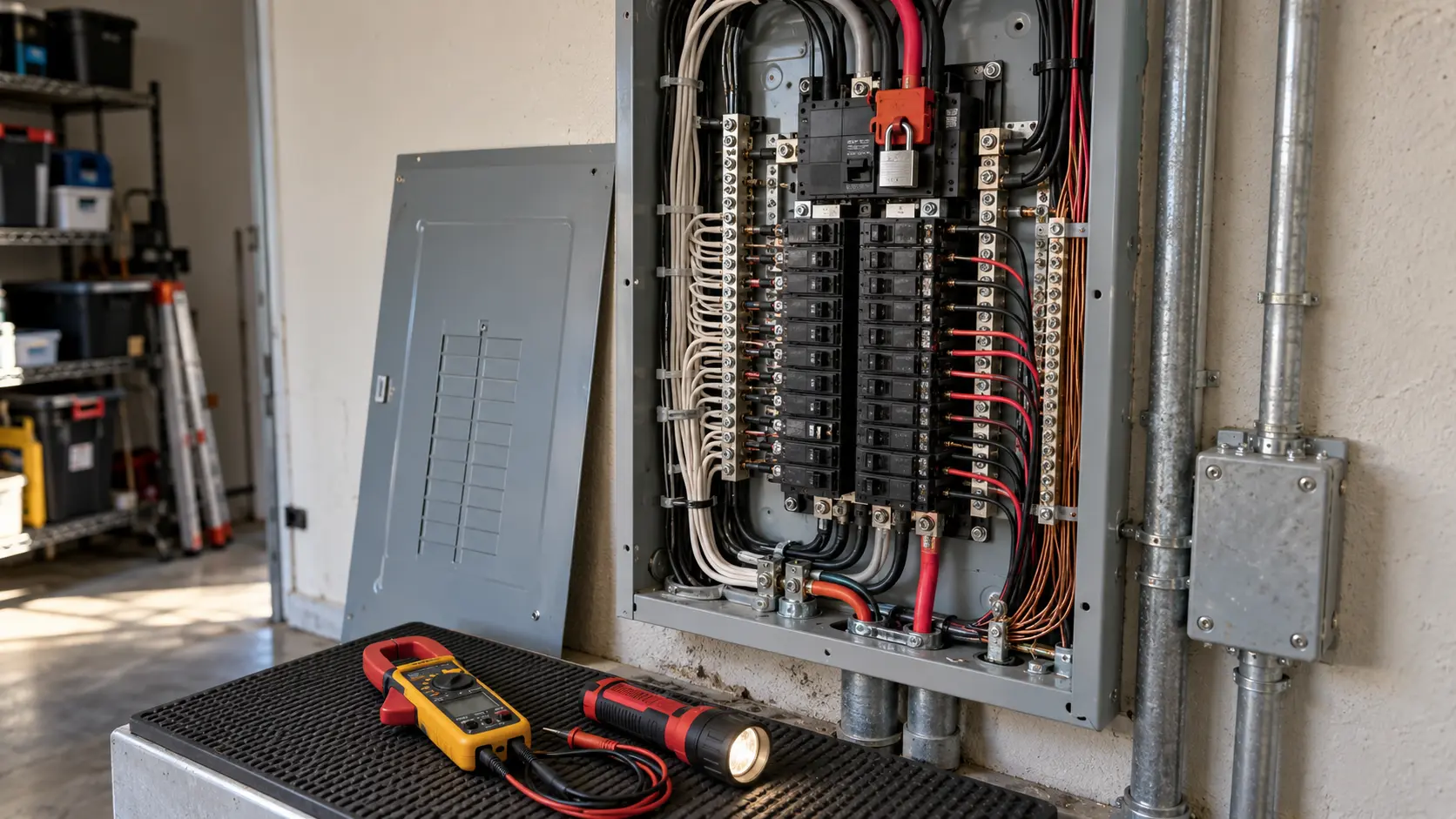 Start at the Electrical Panel