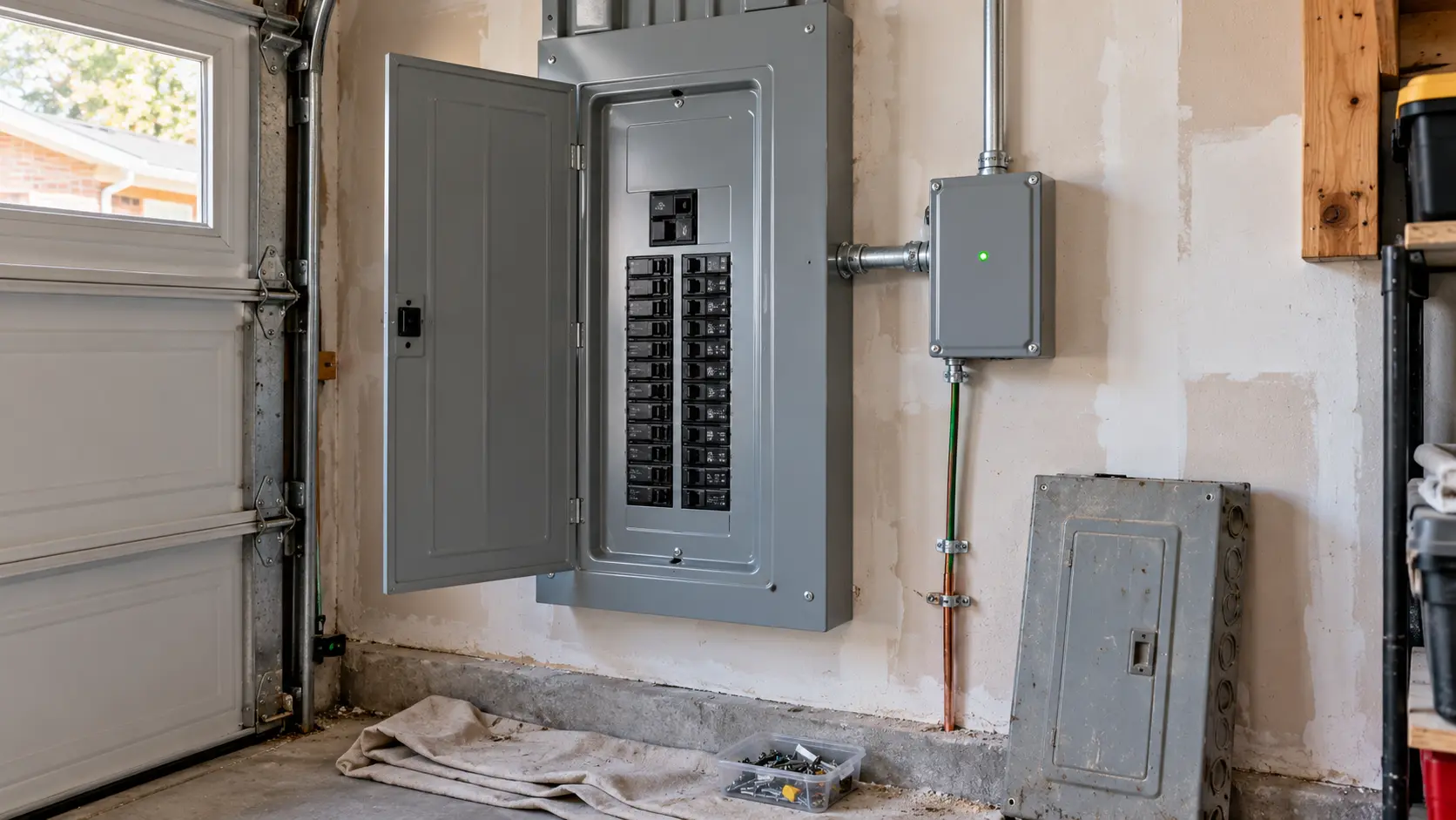 Already Working on the Electrical Panel?